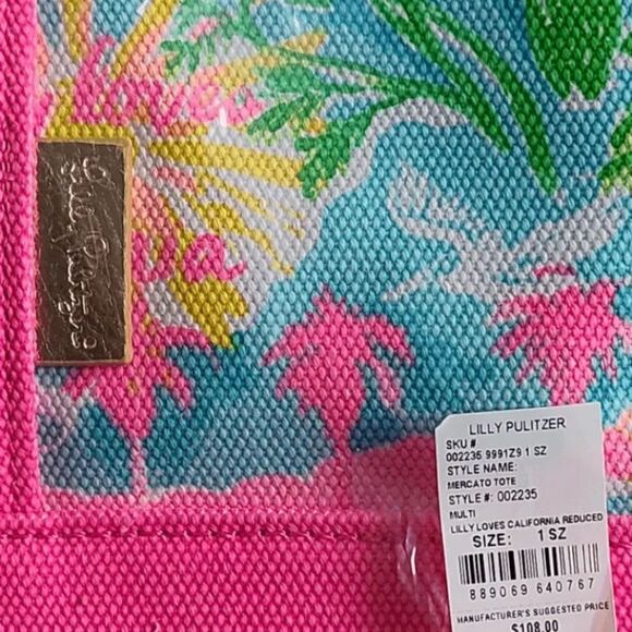 Lilly Loves California Mercato Tote - Picture 10 of 11